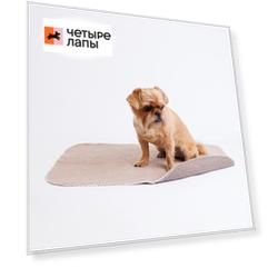 Rurri Плед двусторонний для кошек и собак, 70х50 см, серый