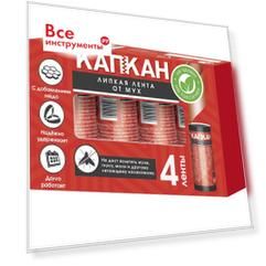 Липкая лента от мух КАПКАН hk91752
