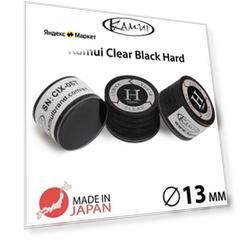 Наклейка для кия Камуи Клир / Kamui Clear Black 13мм Hard, 1 шт.