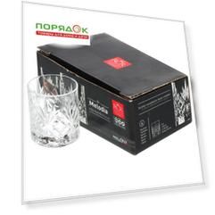 Рюмка 80 мл, стекло, 6 шт, RCR, Melodia, 41362