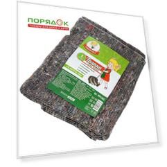 Салфетка для пола хлопок, 0.6х0.7 м, серая, Умничка, MPU0462