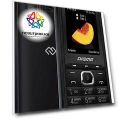 Мобильный телефон Digma LINX B241 черный (lt2073pm)