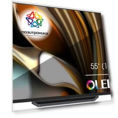 Телевизор Hisense 55A85H, 55", OLED, 4K Ultra HD, Vidaa, черный