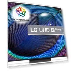 Телевизор LG 65UR91006LA.ARUB, 65", LED, 4K Ultra HD, WebOS, черный