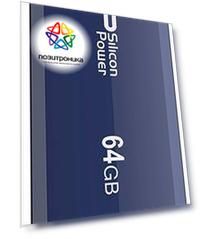 Флешка Silicon Power Ultima LuxMini 320 64ГБ USB2.0 синий (SP064GBUF2320V1B)