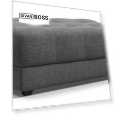 Пуф BOSS XL рогожка Malmo серый
