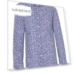 Рубашка Slim Fit с принтом