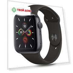 Умные часы Apple Watch Series 5 44 мм серый космос MWVF2RU/A