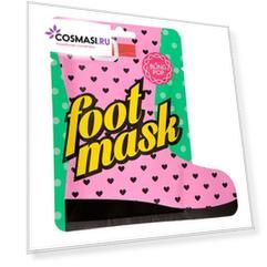 маска для ног с маслом ши bling pop shea butter healing foot mask