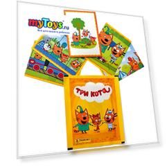 Наклейки Panini Три кота, 5 шт