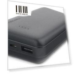 Гарнизон GPB-205 Портативный аккумулятор 20000мА/ч, 2 USB, type-c,  2.4A, черный