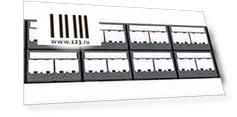 Патч-панель PANDUIT CPPL48WBLY модульная MINI COM 19" 48 портов 2U с маркерами