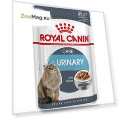Royal Canin Urinary Care / Влажный корм (Консервы-Паучи) Роял Канин Уринари Кэа для кошек Профилактика Мочекаменных болезней (цена за упаковку)