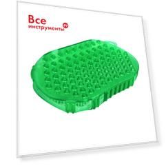 Двухсторонний массажёр банные штучки рукавица 15х10.7х4 см 40307