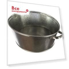 Оцинкованный таз 13 л