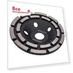 Двухрядная алмазная чашка 125х22.2х5 мм