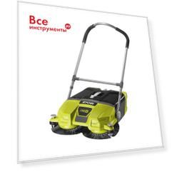 Аккумуляторная щеточная подметальная машина Ryobi