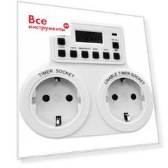 Недельная розетка FERON TM25 23236