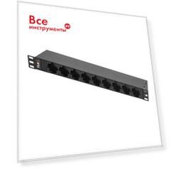 Блок электрических розеток TLK TLK-RSC09-MF-01-BK