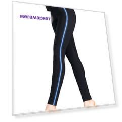 Спортивные леггинсы женские Giulia LEGGY STRIPE 05 черные S