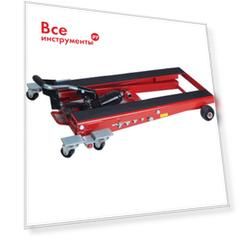 Подкатной гидравлический мотоподъемник rockforce rf-tre01108