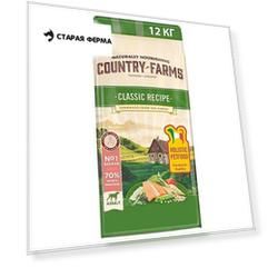 Сухой корм Country Farms для взрослых собак с лососем