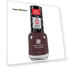 Brigitte Bottier Лак для ногтей Gel Formula, 12 мл, тон 91 шоколадная помадка