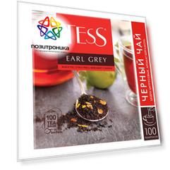 Чай Tess Earl Grey черный бергамот 100пак. 160гр карт/уп. (1251-09-1)