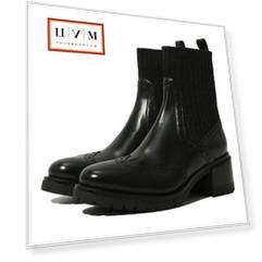 Комбинированные ботильоны Santoni
