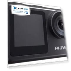 Экшн-камера AKASO Brave 7LE SYYA0021-BK два цветных экрана, влагозащита, электронная стабилизация, замедленная съемка, Time Lapse.