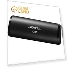Накопитель SSD A-Data USB-C 512GB ASE760-512GU32G2-CBK SE760 1.8" черный