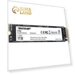 Накопитель SSD Patriot PCI-E 3.0 x4 1TB P300P1TBM28 P300 M.2 2280