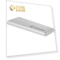 Накопитель SSD Transcend USB-C 250GB TS250GESD260C серебристый USB