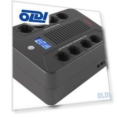 Линейно-интерактивный ИБП ДКС серии Info PDU, 800 ВА/480 Вт, 1/1,8xSchuko, LCD, 1x8Aч