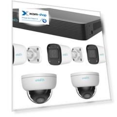 Комплект видеонаблюдения UNIVIEW X-com Un Дачный IP 5+2+1