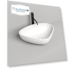 Раковина накладная Salini  Gloria 06 S-Stone 56 см 1102206MF из искусственного камня, матовая, RAL полностью