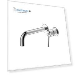 Смеситель для раковины Bravat P8461217CP-ENG встраиваемый, хром