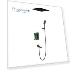 Душевая система встроенная с термостатом Timo Petruma SX-5019/03SM черный