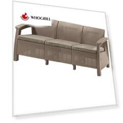 Диван Corfu love seat max капучино