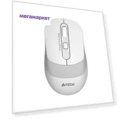 Беспроводная мышь A4Tech Fstyler FG10 белый, серый