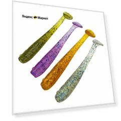 Силиконовые приманки Crazy Fish Nano Minnow 2.2" 22-55-М72-6, 8шт.