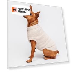 Rurri Свитер для собак, XS, бежевый