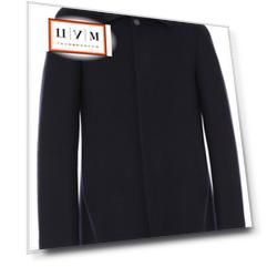 Укороченное пальто из смеси шерсти и кашемира с шелком Brioni