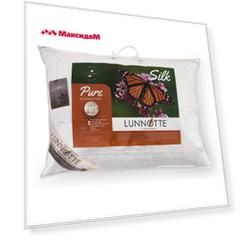 подушка LUNNOTTE 50х70см наполн.чехла шелк 50% тенцель 50%, арт.LNSLPT 50