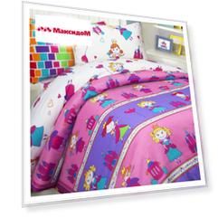 постельное белье 1,5сп MONA LIZA Kids Принцессы бязь 1 нав.50х70 см, арт.501016