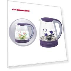 чайник ENERGY E-287 1500Вт 2,0л стекло фиолет.