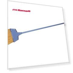 швабра-метла MR BRUSH 23x3,5 см 120см пластик