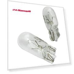 лампа AUTO STANDART W5W 12В T10 5Вт 2шт