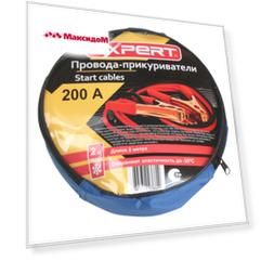 провода прикуривания в сумке EXPERT 200А 2м