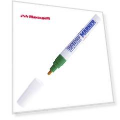маркер-краска MUNHWA Paint Marker зеленый 4мм
